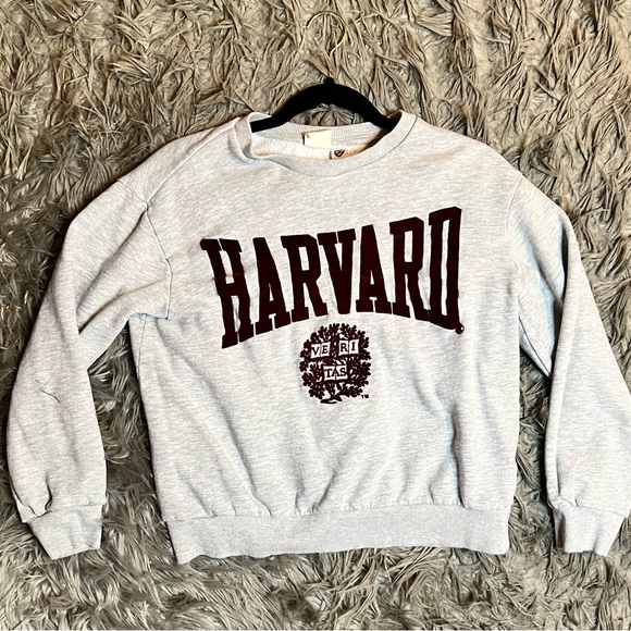 H&M Harvard University Sweatshirt Grey Size XS - Picture 1 of 4